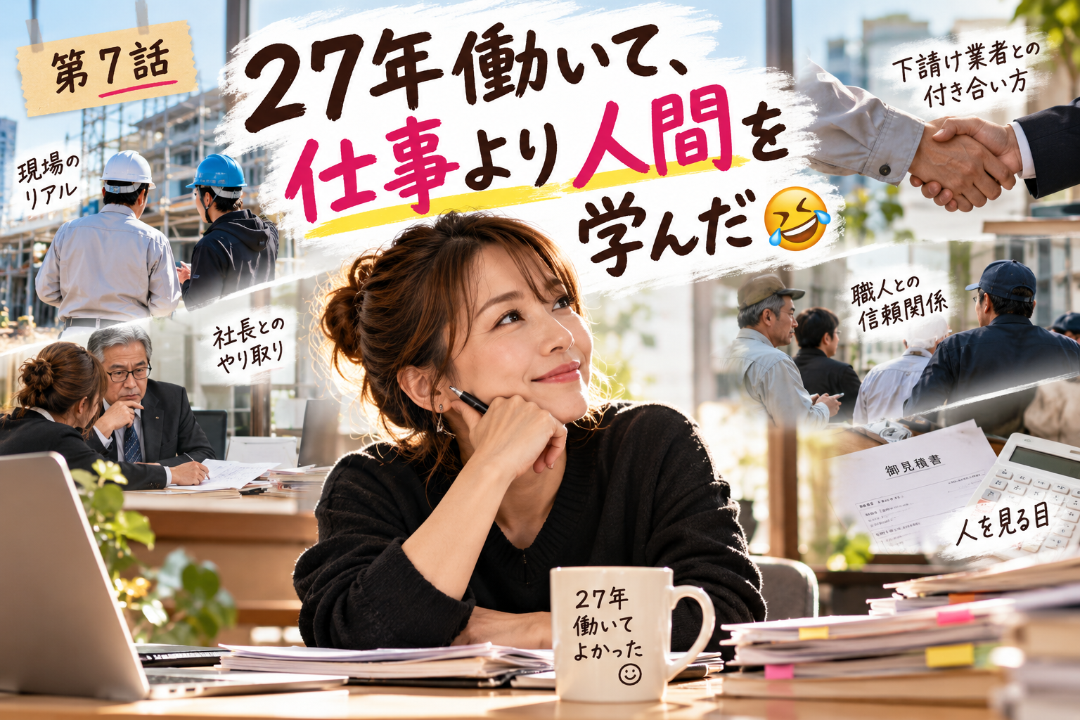 第7話｜27年働いて、仕事より人間を学んだ🤣
